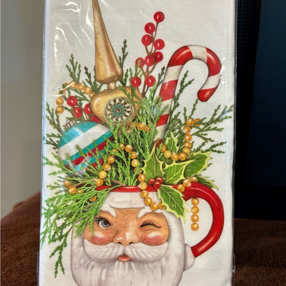 NIB Flour Sack Kitchen Towel 30x30 machine wash